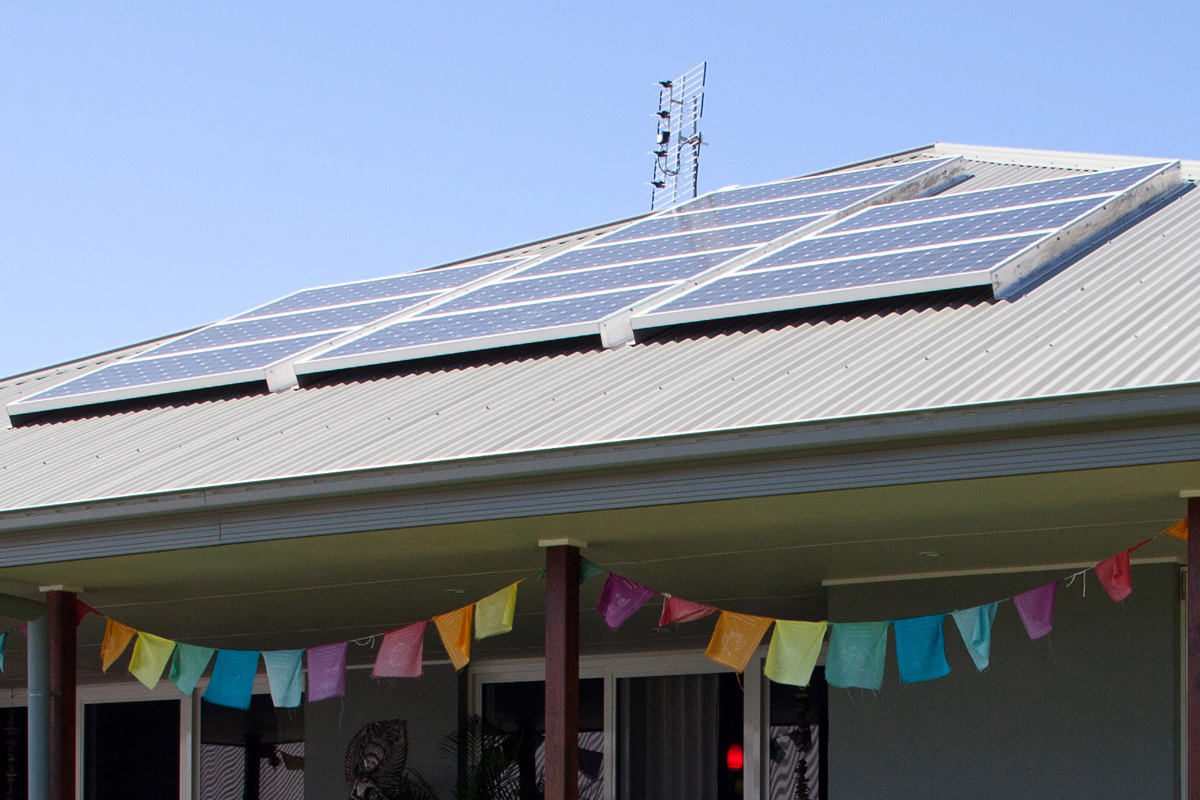 Solar panels, Milton, NSW