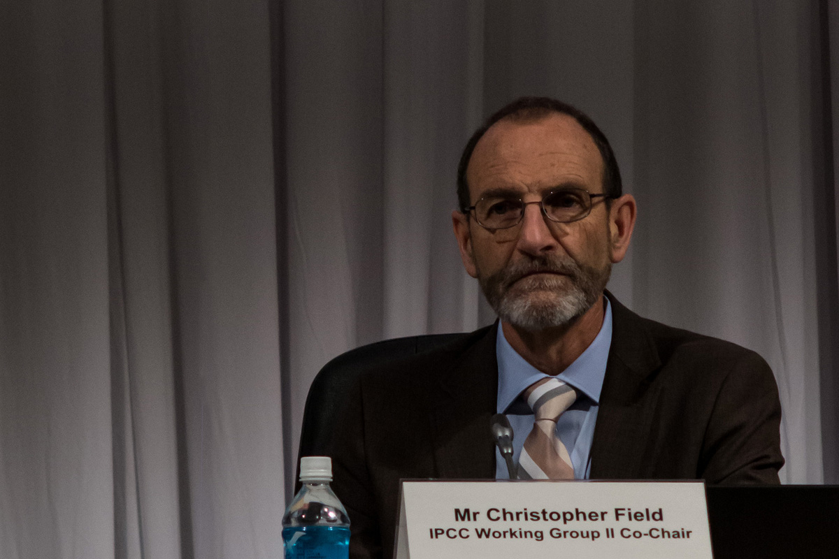 IPCC WGII Co-chair Chris Field
