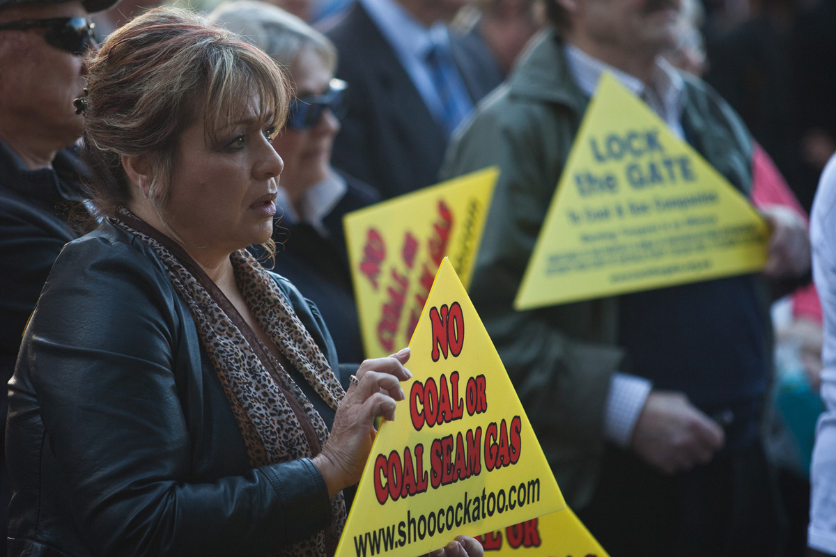 CSG protest Sydney